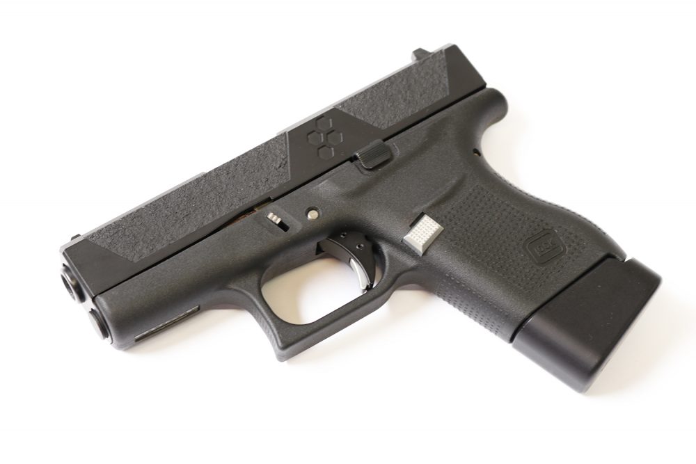 Extended Slide Lock for the Glock 43 Hyve Technologies